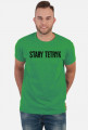 koszulka męska krótki rękaw t-shirt stary tetryk
