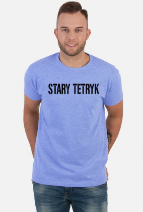 koszulka męska krótki rękaw t-shirt stary tetryk