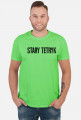 koszulka męska krótki rękaw t-shirt stary tetryk