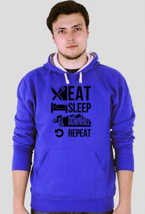 Bluza ESDR black text Premium