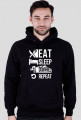 Bluza ESDR white text