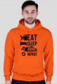 Bluza ESDR black text