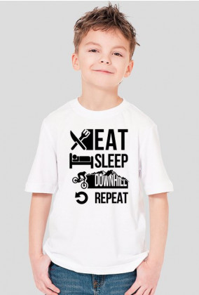 T-shirt kids ESDR black text