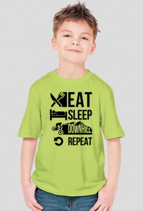 T-shirt kids ESDR black text