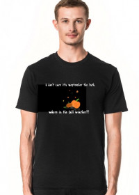 "Fall Weather" T-shirt, koszulka czarna
