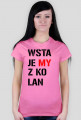 Wstajemy z kolan - damska jasna