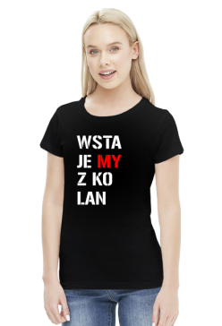 Wstajemy z kolan - damska ciemna