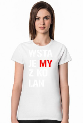 Wstajemy z kolan - damska ciemna