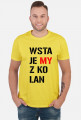 Wstajemy z kolan - męska jasna
