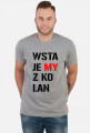 Wstajemy z kolan - męska jasna