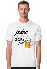 Jedno piwo góra pięć