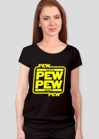 Koszulka Damska - Pew! Pew! - Star Wars