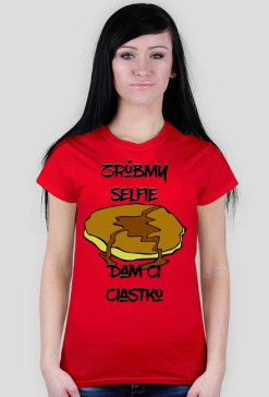 Koszulka RecordWear " Zróbmy selfie, dam Ci ciatsko"