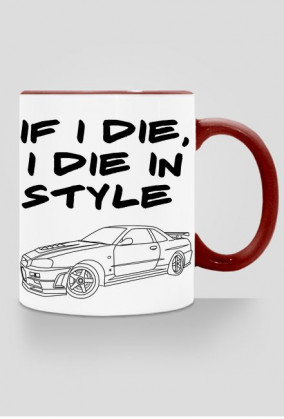 If I die - kubek kolor, R34