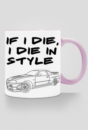 If I die - kubek kolor, R34