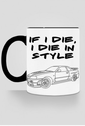 If I die - kubek kolor, R34