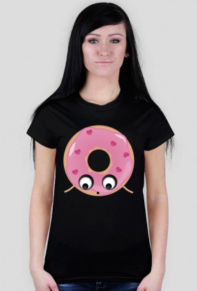 Różowy donut