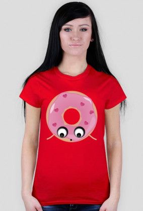 Różowy donut