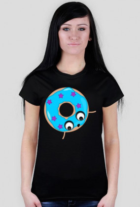 Niebieski donut