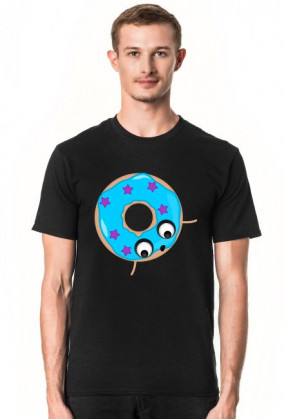 Niebieski donut