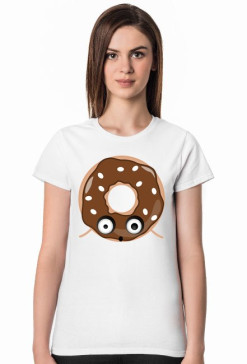 Brązowy donut