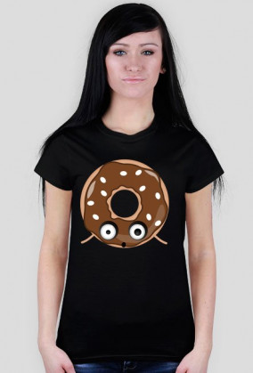 Brązowy donut