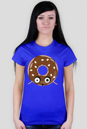 Brązowy donut