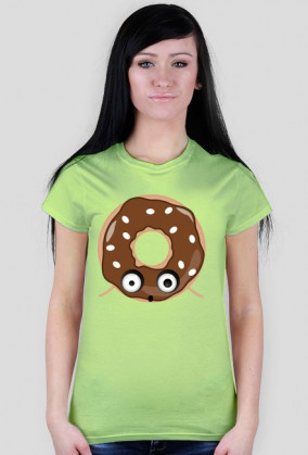 Brązowy donut