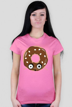 Brązowy donut