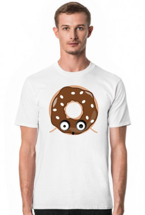 Brązowy donut