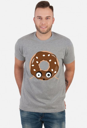 Brązowy donut