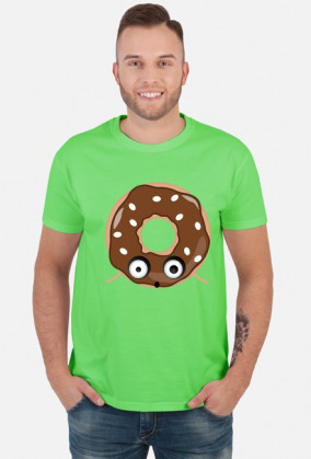 Brązowy donut