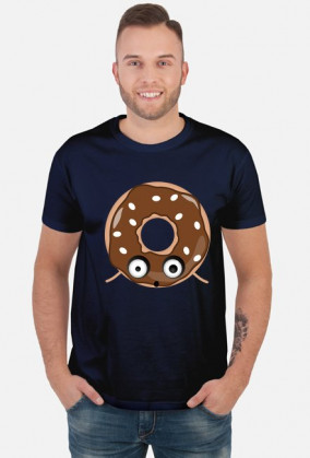 Brązowy donut