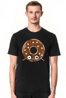 Brązowy donut