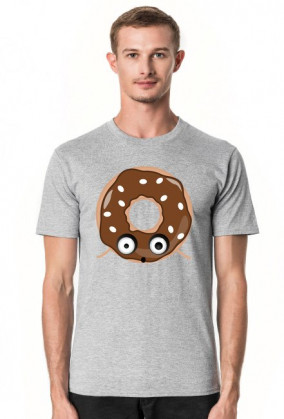 Brązowy donut