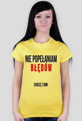 Nie popełniam błędów