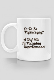 Kubek biały - KopaKawana!