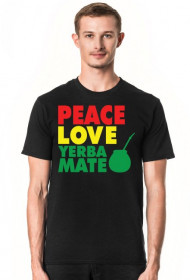 Koszulka Yerba Mate- Peace Love Yerba Mate