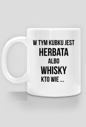 Na herbatę lub whisky - kubek do korpo