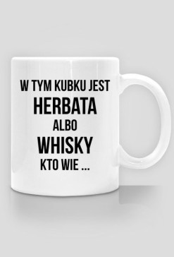Na herbatę lub whisky - kubek do korpo