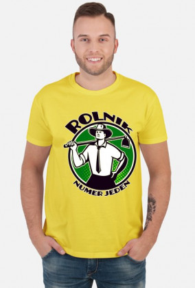 Koszulka Rolnik - koszulka dla Rolnika numer jeden