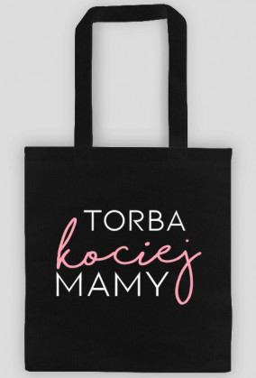 Torba Kociej Mamy Black - Kocurkowo