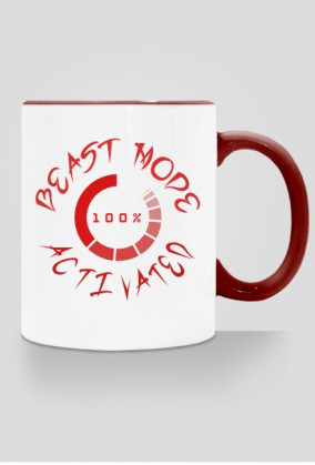 Kubek dla Koksa "Beast Mode Activated"
