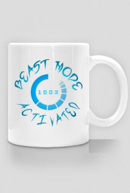 Kubek dla Koksa "Beast Mode Activated"