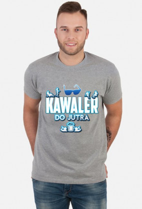 Koszulka Kawaler do jutra, koszulka na kawalerski