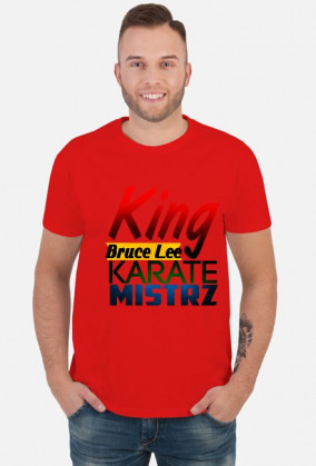Koszulka Bruce Lee Karate Mistrz Franek Kimono