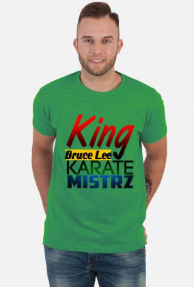 Koszulka Bruce Lee Karate Mistrz Franek Kimono