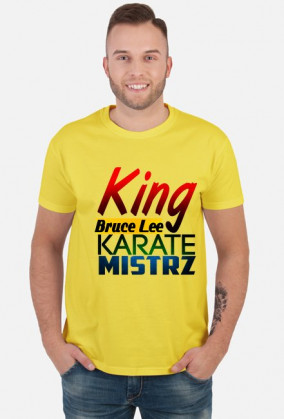Koszulka Bruce Lee Karate Mistrz Franek Kimono