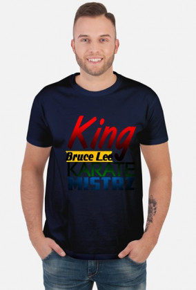 Koszulka Bruce Lee Karate Mistrz Franek Kimono