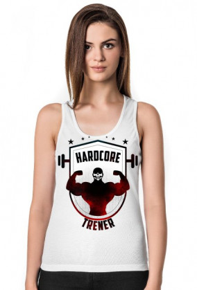 Trener Hardcore - koszulka damska